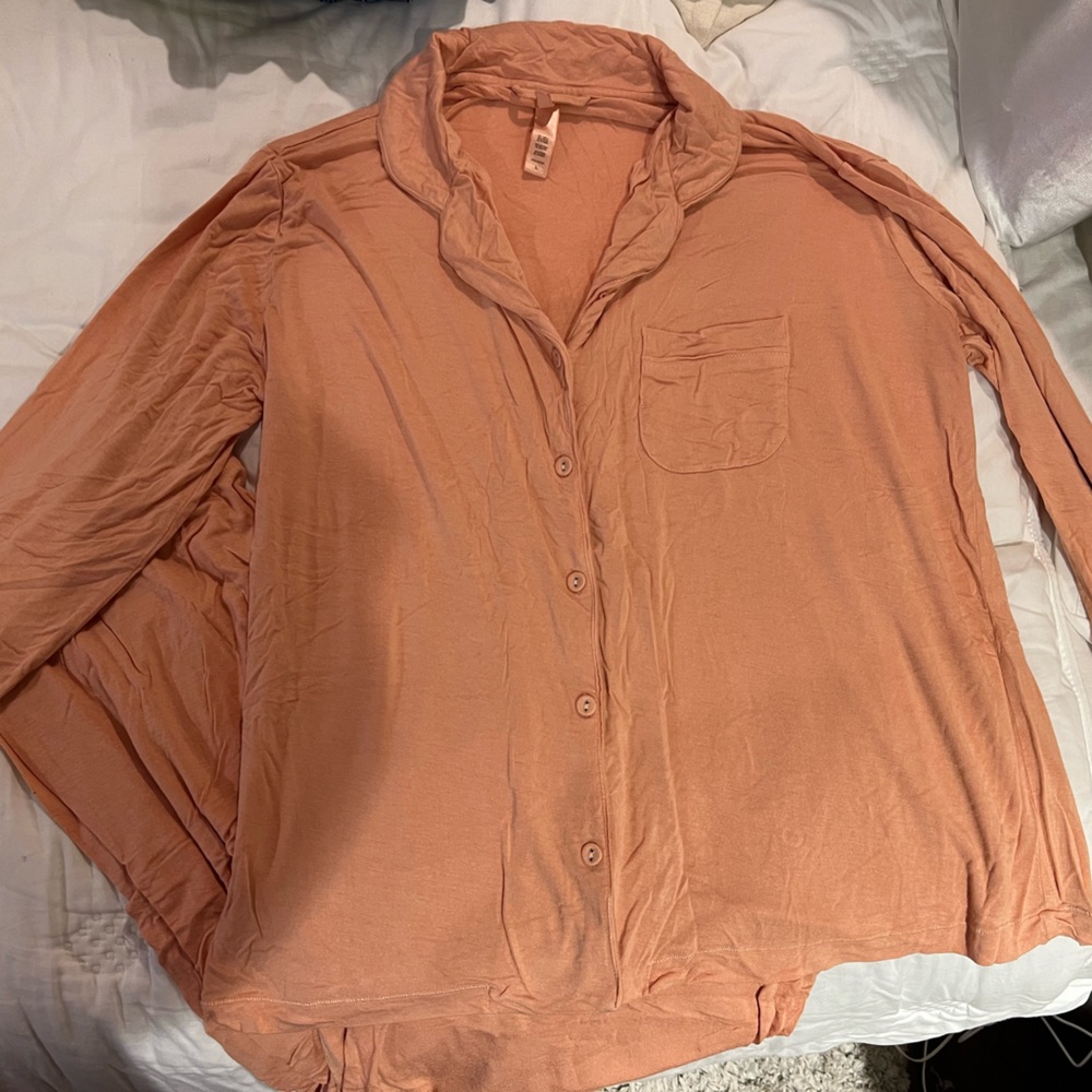Skims peach soft pajama set